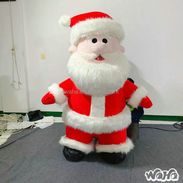 OEM Custom Snowman Inflatable Costume, Commercial Grade Snowman Mascot for Brand Events