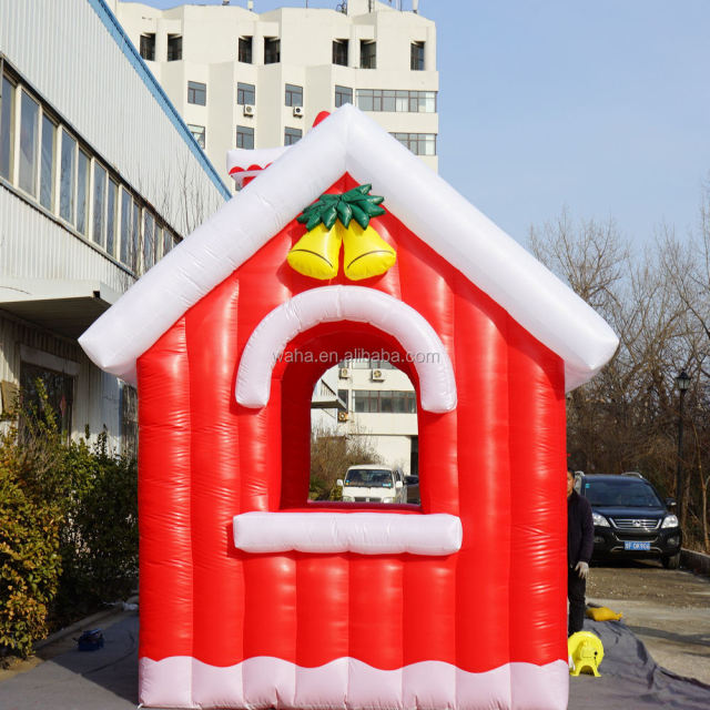 High Quality Durable Christmas Inflatable House, Heavy-Duty for Long-Term Outdoor Holiday Use