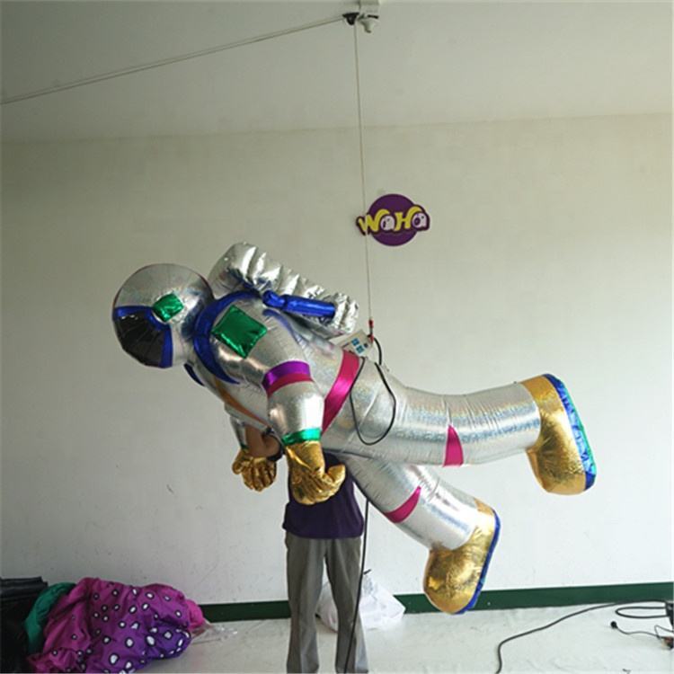 High Quality Durable Inflatable Astronaut, Lightweight & Safe for Long-Term Hanging Display