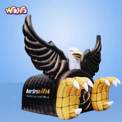 Giant Inflatable Dinosaur Mouth Tunnel, Realistic T-Rex/Monster Head Inflatable Arch for Events