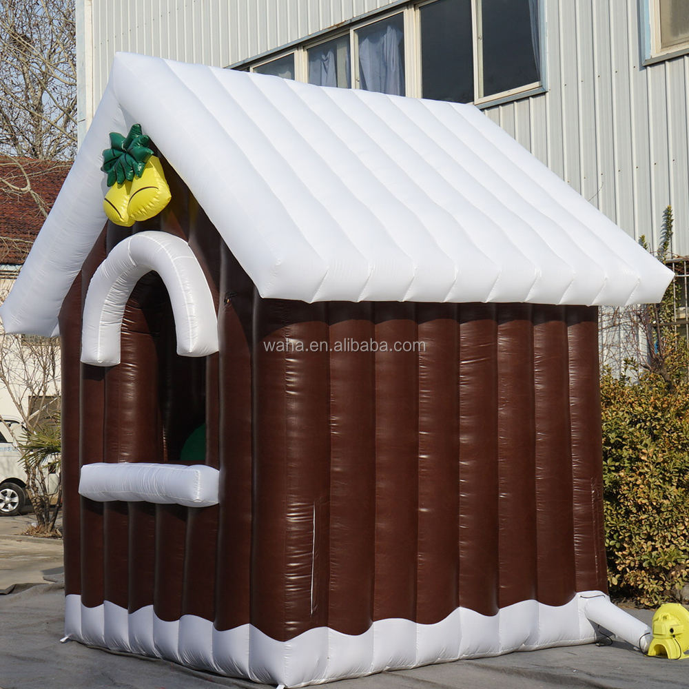 High Quality Durable Christmas Inflatable House, Heavy-Duty for Long-Term Outdoor Holiday Use
