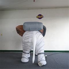 Custom Printed Space Themed Animal Inflatable, Personalized Astronaut Creature for Exhibitions
