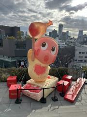 Customized Inflatable Pink Dinosaur Art Installation for Commercial Decoration, Mall Advertising & Large Scale Events