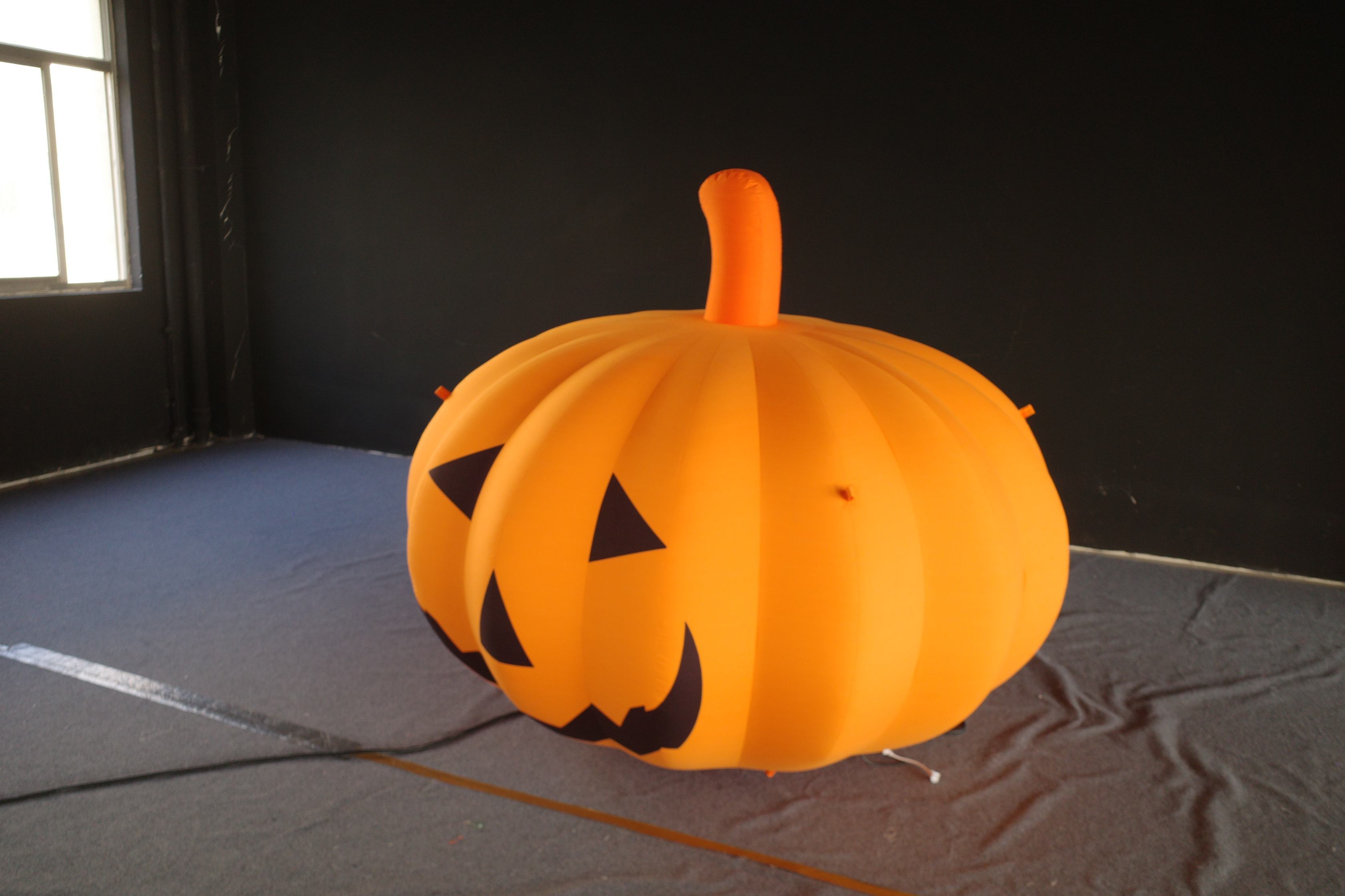 High Quality Custom Inflatable Scary Face Pumpkin Prop for Halloween Celebration & Commercial Exhibition