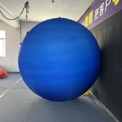 Waterproof Inflatable Neptune Planet Ball for Planetarium Kindergarten Space Party Amusement Park Decor