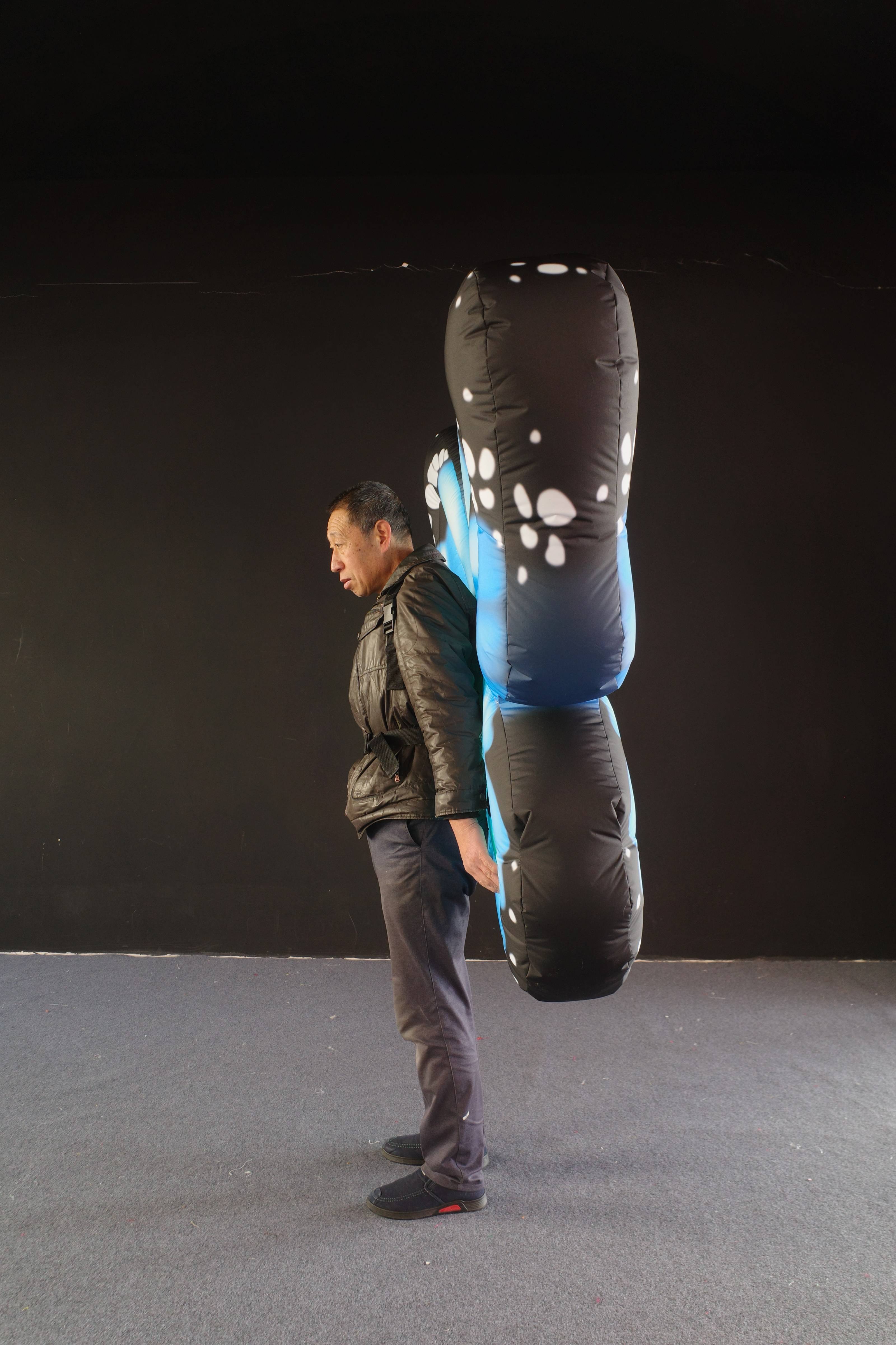 Custom Inflatable Large Butterfly Wings Costume for Themed Event Amusement Park Character Performance