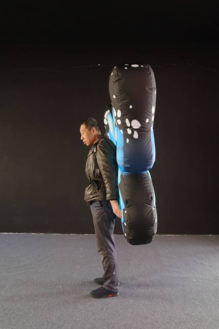 Custom Inflatable Large Butterfly Wings Costume for Themed Event Amusement Park Character Performance