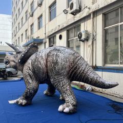 High Simulation Inflatable Triceratops Dinosaur for Dinosaur Theme Park Museum & Shopping Mall Event Decor