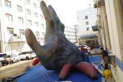 Large Simulated Inflatable Scary Ghost Hand Sculpture for Outdoor Carnival & Commercial Advertising Display