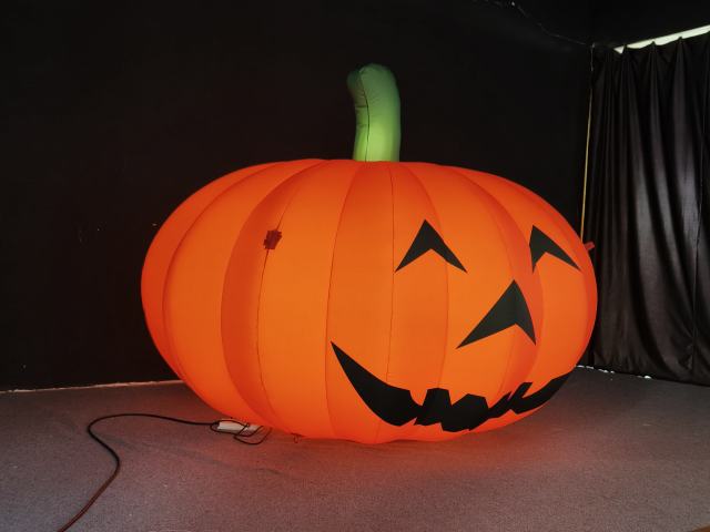 High Quality Custom Inflatable Scary Face Pumpkin Prop for Halloween Celebration & Commercial Exhibition