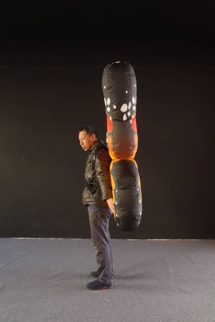 Custom Inflatable Large Butterfly Wings Costume for Themed Event Amusement Park Character Performance