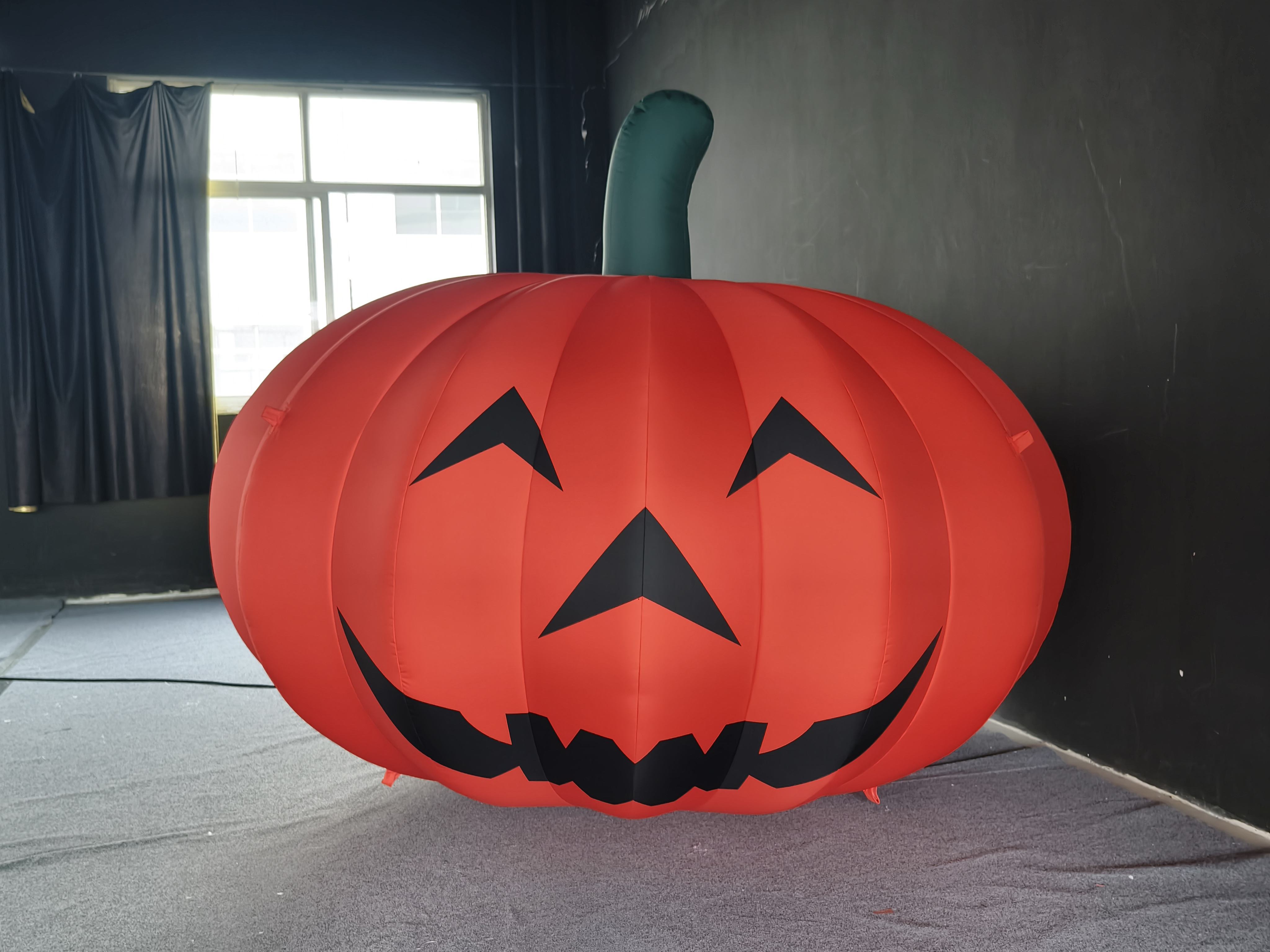 High Quality Custom Inflatable Scary Face Pumpkin Prop for Halloween Celebration & Commercial Exhibition