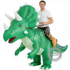 3D Realistic Inflatable Dinosaur Mascot Costume Wearable TRex Suit for Outdoor Themed Event Advertising