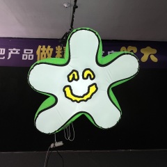 Custom Inflatable Goofy Starfish Mascot for Summer Beach Event & Commercial Advertising Display