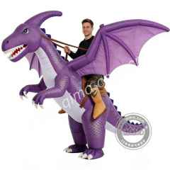 3D Realistic Inflatable Dinosaur Mascot Costume Wearable TRex Suit for Outdoor Themed Event Advertising