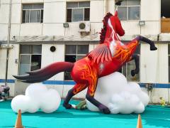 Commercial Grade Lifelike Inflatable Giant Flying Winged Horse | Inflatable Factory for Holiday Event,  Park Installation