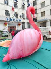 Custom Printed Inflatable Lifelike Flamingo Mascot | Inflatable Factory for Opening Ceremony, Wedding & Brand Promotion Event