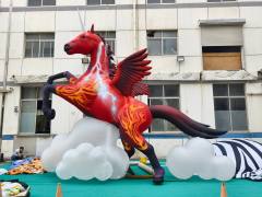 Commercial Grade Lifelike Inflatable Giant Flying Winged Horse | Inflatable Factory for Holiday Event,  Park Installation