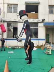 Customized Inflatable Walking Skeleton Giant Puppet | Inflatable Factory for Halloween, Day of the Dead & Parade Decoration