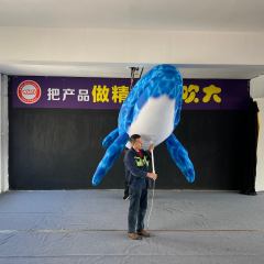 Large Simulated Inflatable Blue Whale Statue Custom Sea Creature Mascot | Inflatable Factory for Commercial Advertising Display