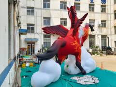 Commercial Grade Lifelike Inflatable Giant Flying Winged Horse | Inflatable Factory for Holiday Event,  Park Installation