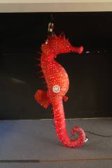 Commercial Grade Lifelike Inflatable Giant Suspended Seahorse | Inflatable Factory for Aquarium,  Holiday Ceiling Display