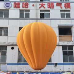 Inflatable Hot Air Balloon with LED Light Custom Design OEM Durable PVC for Night Event Commercial Display