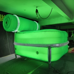 Custom Inflatable  Sofa Inflatable Furniture Prop for Art Exhibition Theme Party Landscaping