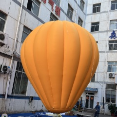 Inflatable Hot Air Balloon with LED Light Custom Design OEM Durable PVC for Night Event Commercial Display