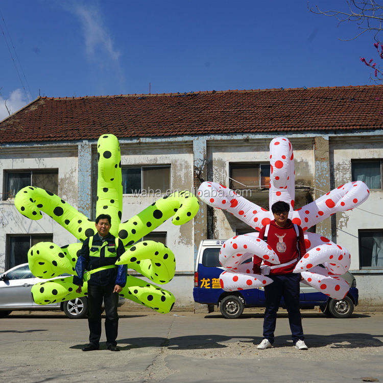 Custom Inflatable Tentacle Monster Costume Walking Suit Meichen Festival Event Promotion Inflatable Factory Direct Supply