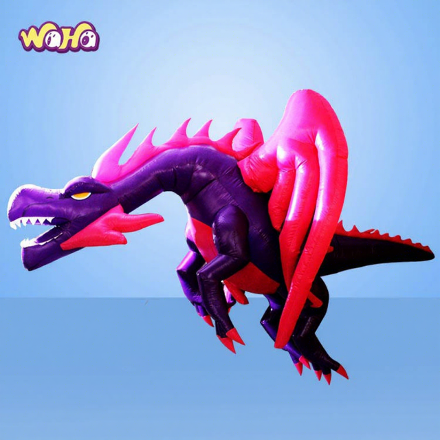 Hanging Inflatable Red Fantasy Dragon Decoration Meichen Ceiling Event Display Inflatable Factory Direct Supply
