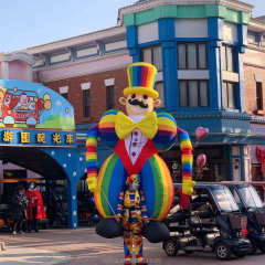 Inflatable Clown Parade Costume Meichen Event Promotion Advertising Inflatable Factory Direct Supply