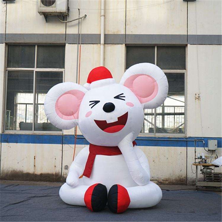 Inflatable Cartoon Mouse Decoration Meichen Event Display Advertising Inflatable Factory Direct Supply