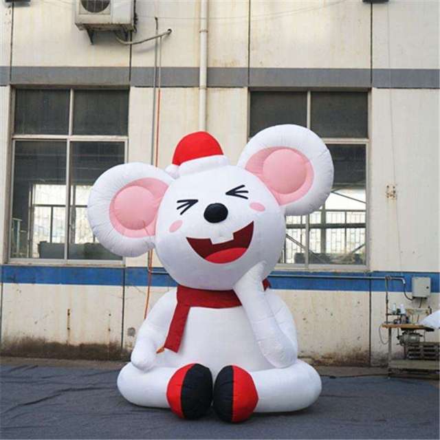 Inflatable Cartoon Mouse Decoration Meichen Event Display Advertising Inflatable Factory Direct Supply