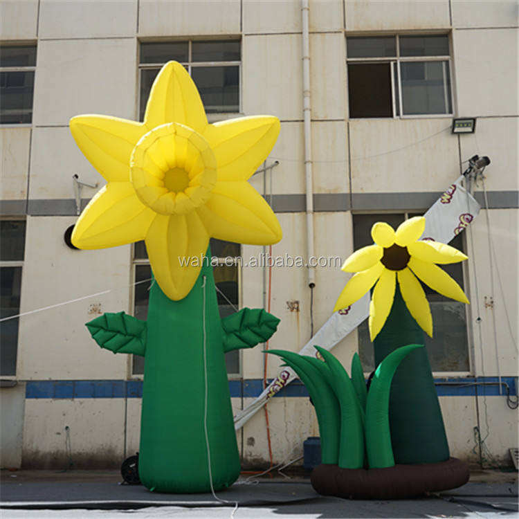 Custom Inflatable Flower Sculpture Meichen Commercial Promotion Event Display Inflatable Factory Direct Supply