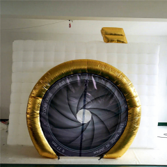Custom White Inflatable Photo Booth Shelter Tent for Mall Event Display Decoration | Direct Inflatable Factory