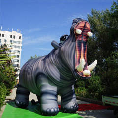 Inflatable Hippo Decoration Meichen Outdoor Event Display Advertising Inflatable Factory Direct Supply