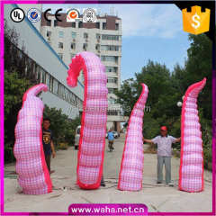 LED Illuminated Octopus Tentacle Inflatable Sculpture for Mall Display Decoration | OEM Inflatable Factory