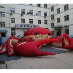 Realistic Ocean Crab Inflatable Sculpture for Festival Display Decoration | OEM Inflatable Factory