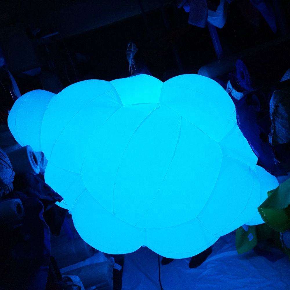 Custom Floating LED Cloud Inflatable for Festival and Event Display Decoration | OEM Inflatable Factory