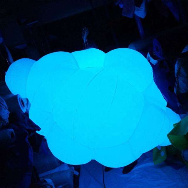 Custom Floating LED Cloud Inflatable for Festival and Event Display Decoration | OEM Inflatable Factory