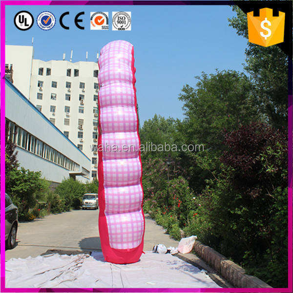 LED Illuminated Octopus Tentacle Inflatable Sculpture for Mall Display Decoration | OEM Inflatable Factory