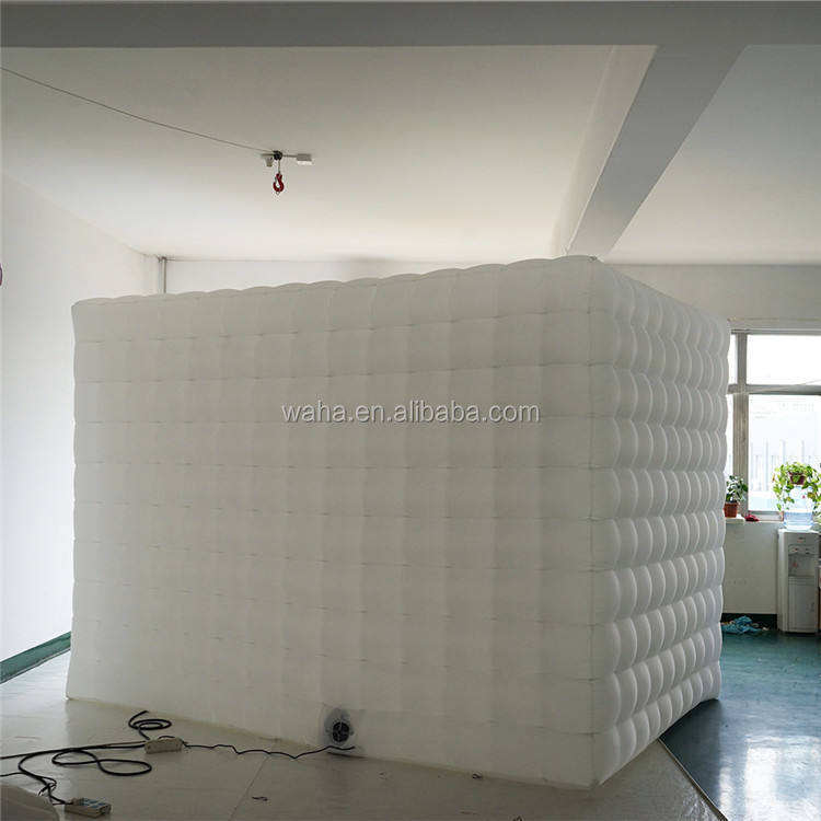 Custom White Inflatable Photo Booth Shelter Tent for Mall Event Display Decoration | Direct Inflatable Factory