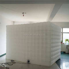 Custom White Inflatable Photo Booth Shelter Tent for Mall Event Display Decoration | Direct Inflatable Factory