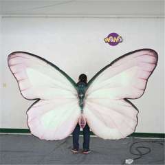 Glowing Inflatable Butterfly Costume Meichen Carnival Parade Entertainment Inflatable Factory Direct Supply