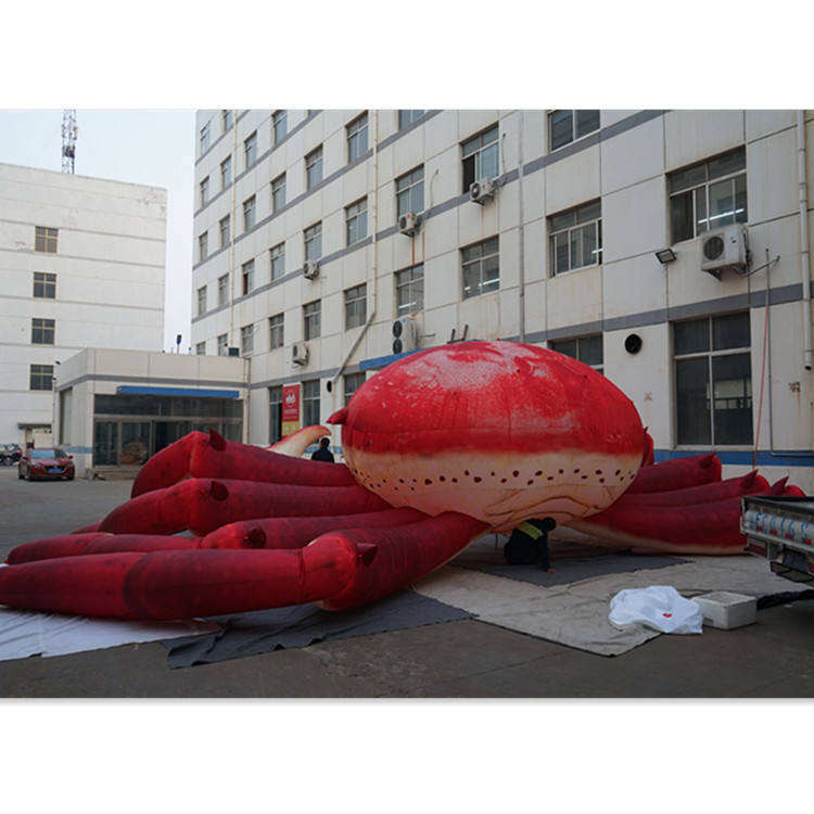 Realistic Ocean Crab Inflatable Sculpture for Festival Display Decoration | OEM Inflatable Factory