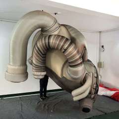 Custom Inflatable Futuristic Gas Mask Sculpture Meichen Exhibition Event Promotion Inflatable Factory Direct Supply