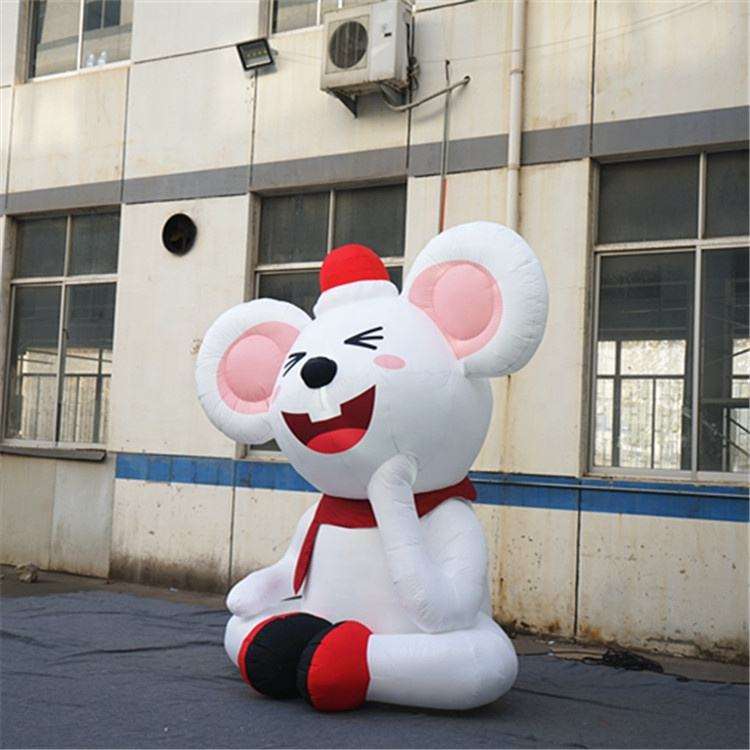Inflatable Cartoon Mouse Decoration Meichen Event Display Advertising Inflatable Factory Direct Supply