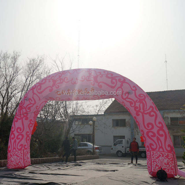 Custom Pink Entrance Inflatable Arch for Festival Event Display Decoration | Direct Inflatable Factory
