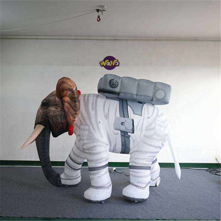 Giant Inflatable Cosmic Elephant Model Meichen Space Theme Event Decoration Inflatable Factory Direct Supply